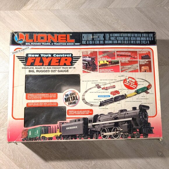 Lionel O27 Gauge New York Central Flyer Steam Freight Set - See Description - Picture 2 of 16